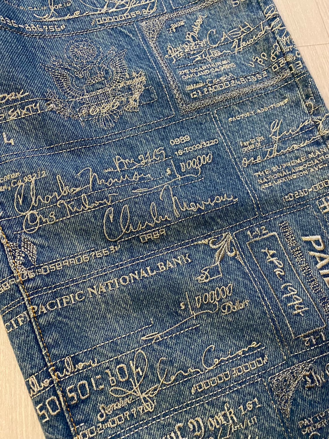 슈프림 자수팬츠 상품이미지5