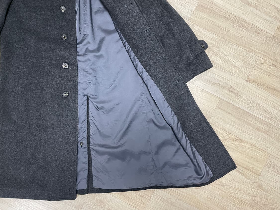 95~100) 폴로 챕스 랄프로렌 차콜 울 싱글 롱코트(RRL&LVC) 상품이미지4