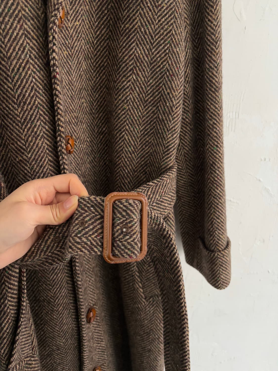 Polo 폴로 랄프로렌 울 헤링본 코트  상품이미지8