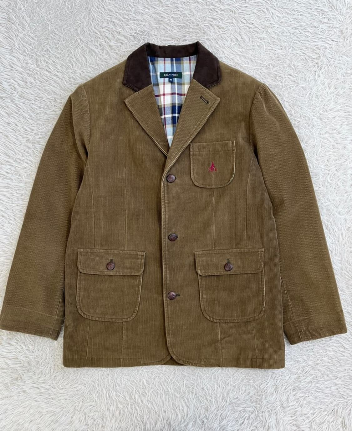 빈폴 코듀로이 3버튼 자켓/#3165 상품이미지1