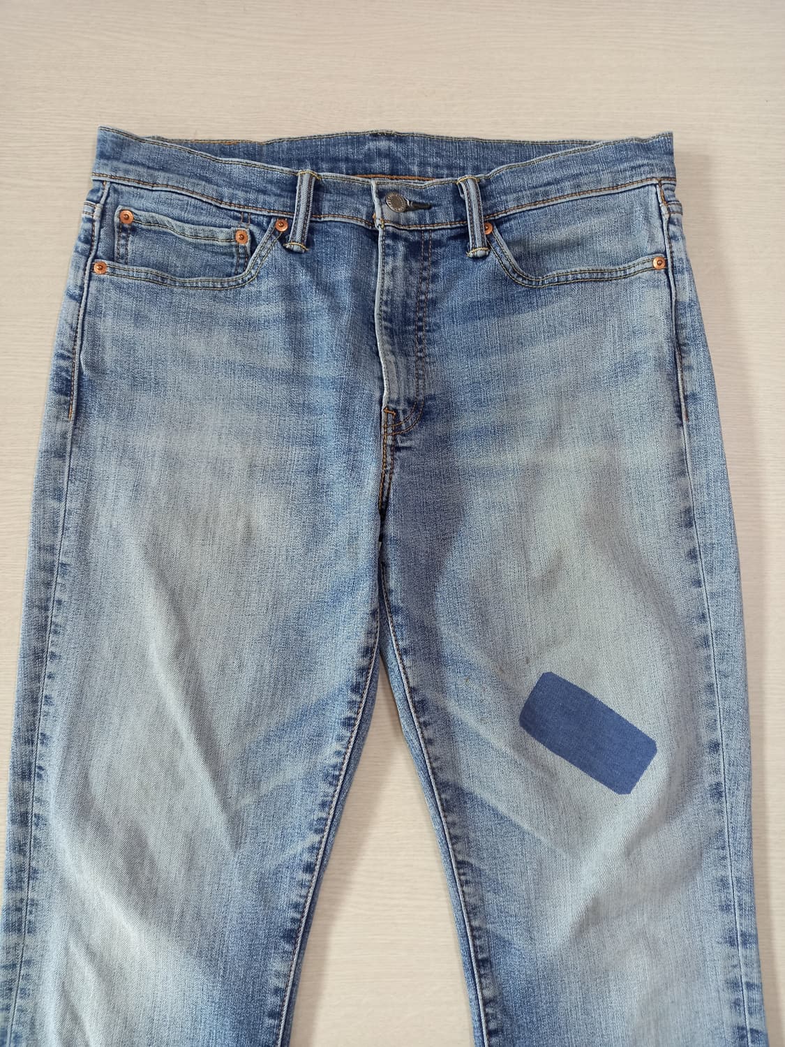 34 리바이스511 약기모 워싱 스판 슬림일자진 34-553 상품이미지3