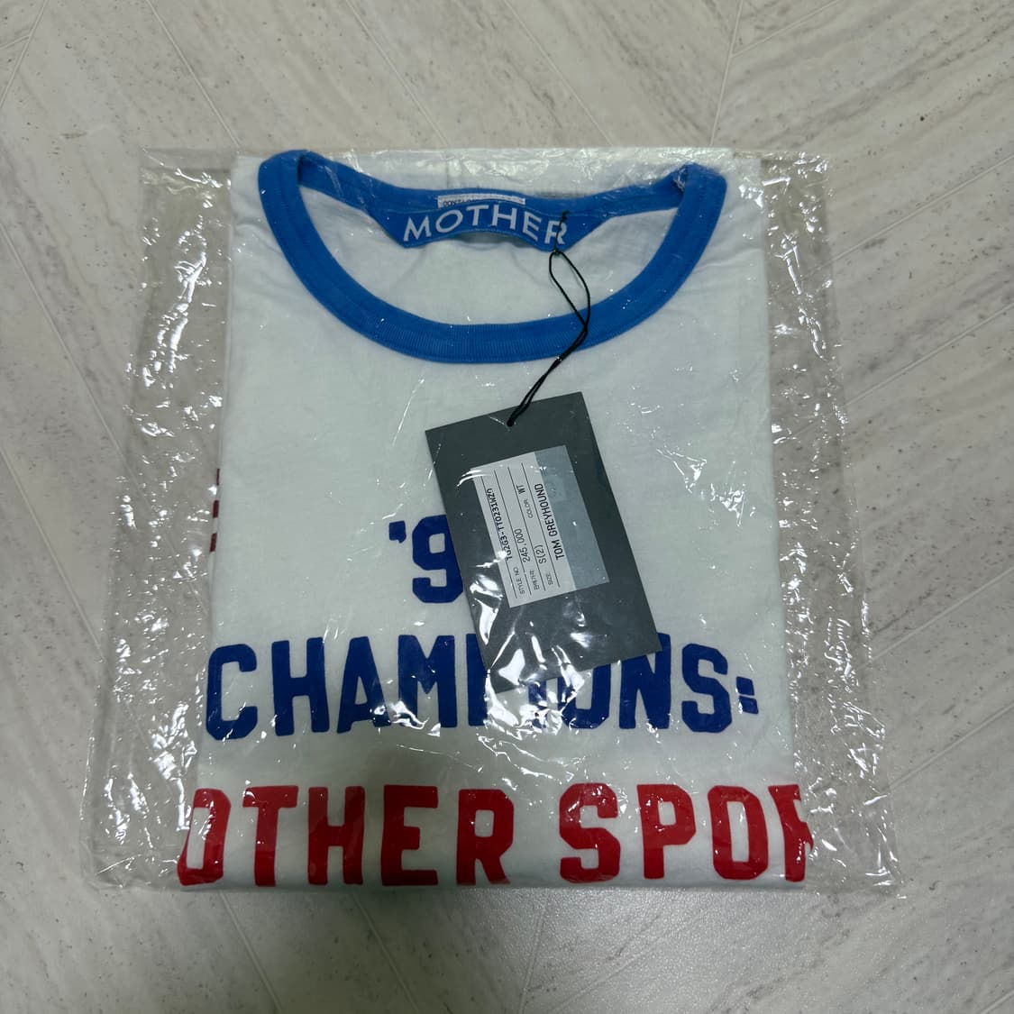 [S] 톰그레이하운드 MOTHER DENIM 더 릴 굿디 링거 티셔츠 상품이미지7
