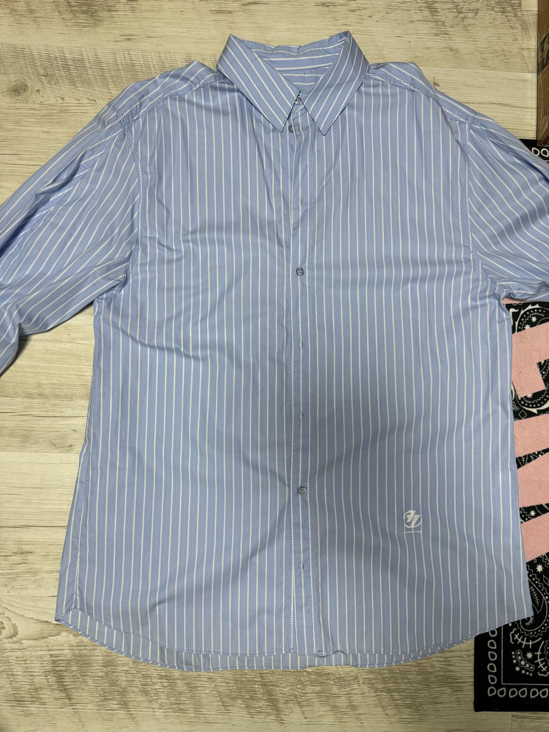 [L] 자라 X 아더에러 스트라이프 포폴린 셔츠 상품이미지2