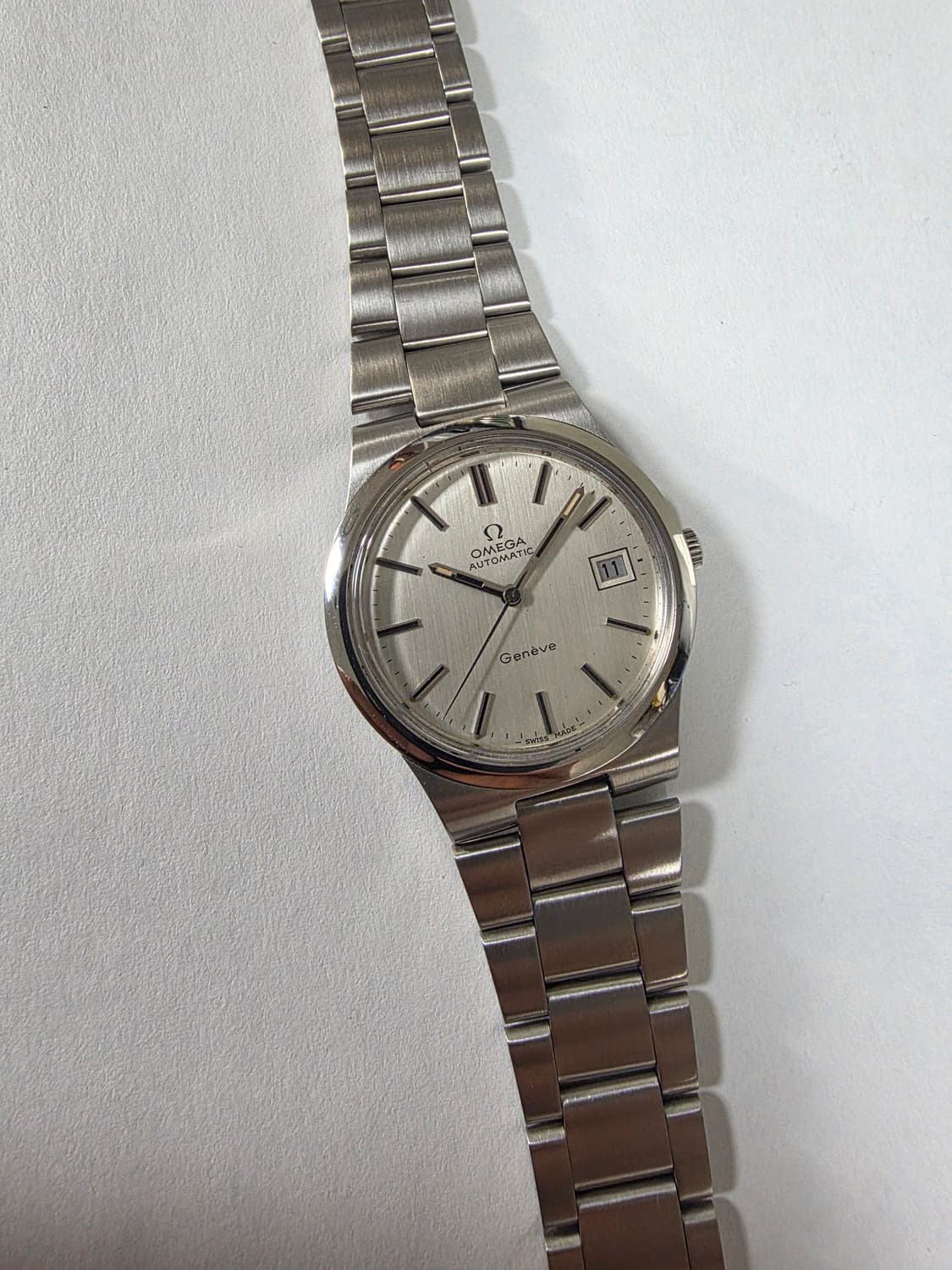 오메가 정품 빈티지 OMEGA제네브 올제치 메탈 36mm 상품이미지2