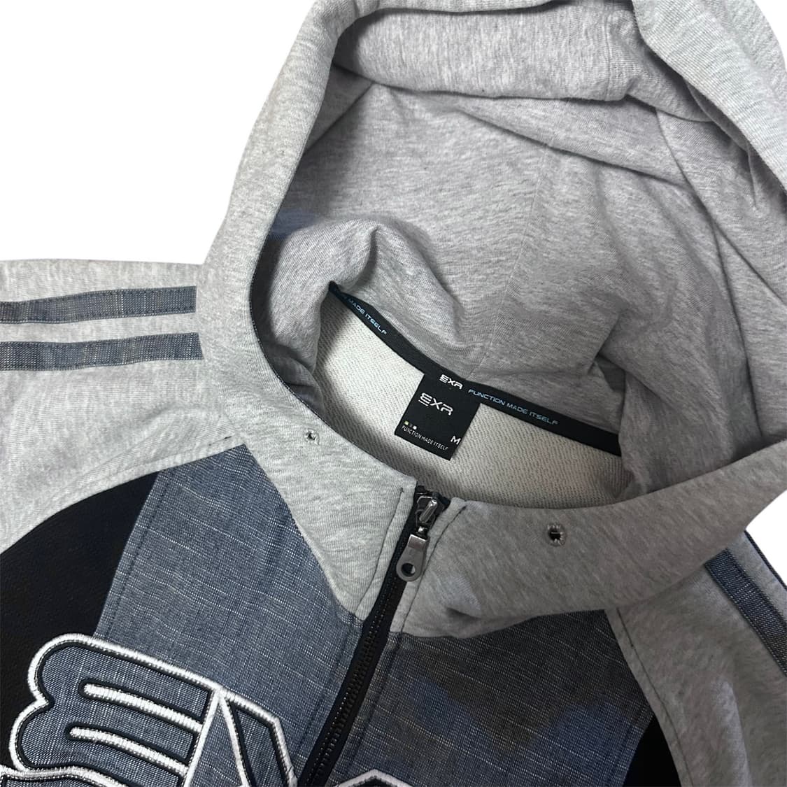 EXR y2k 대장 데님 후드집업 상품이미지5