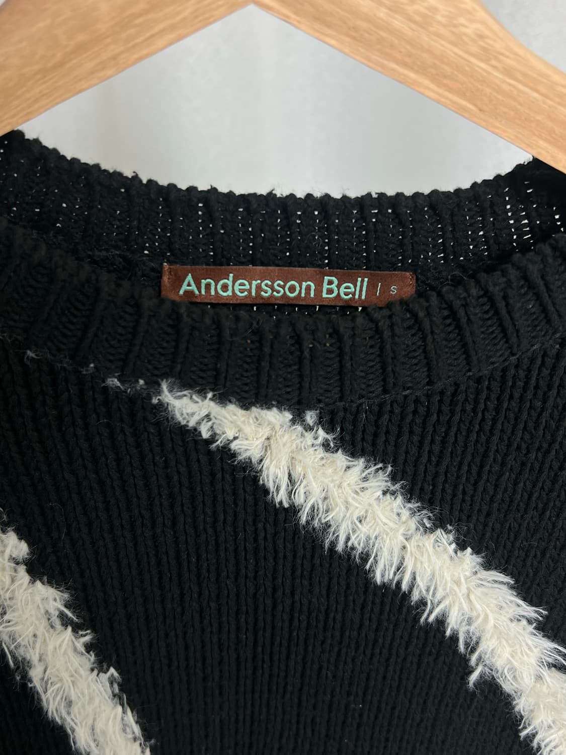 앤더슨벨 23ss 인타르시아 스웨터 s 상품이미지3