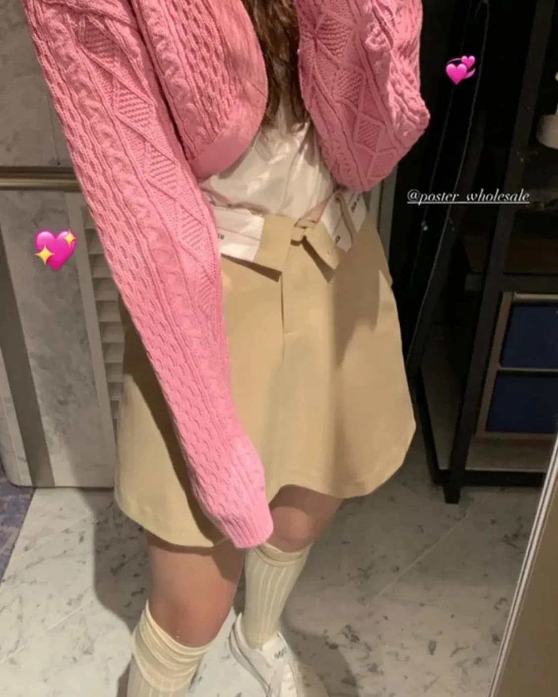 poster 포스터 라이즈 스커트(새상품) 상품이미지4