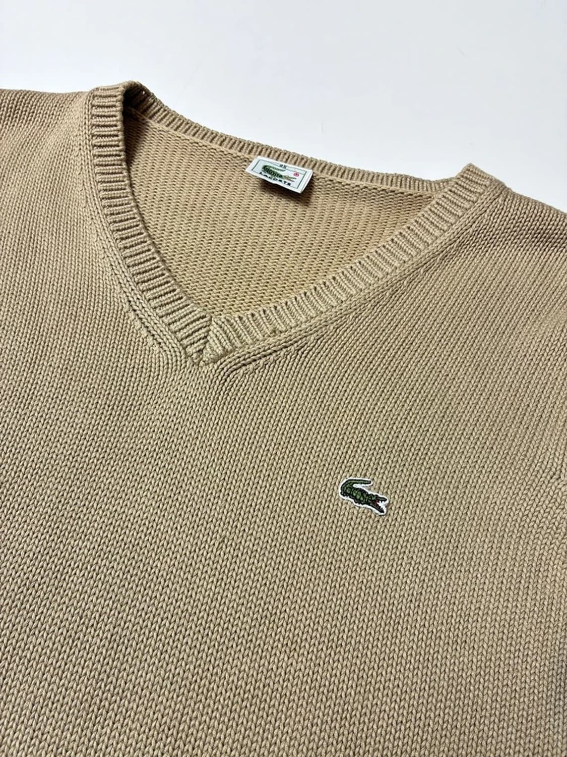 라코스테 00's 헤비코튼 브이넥 니트 PN9182 상품이미지3