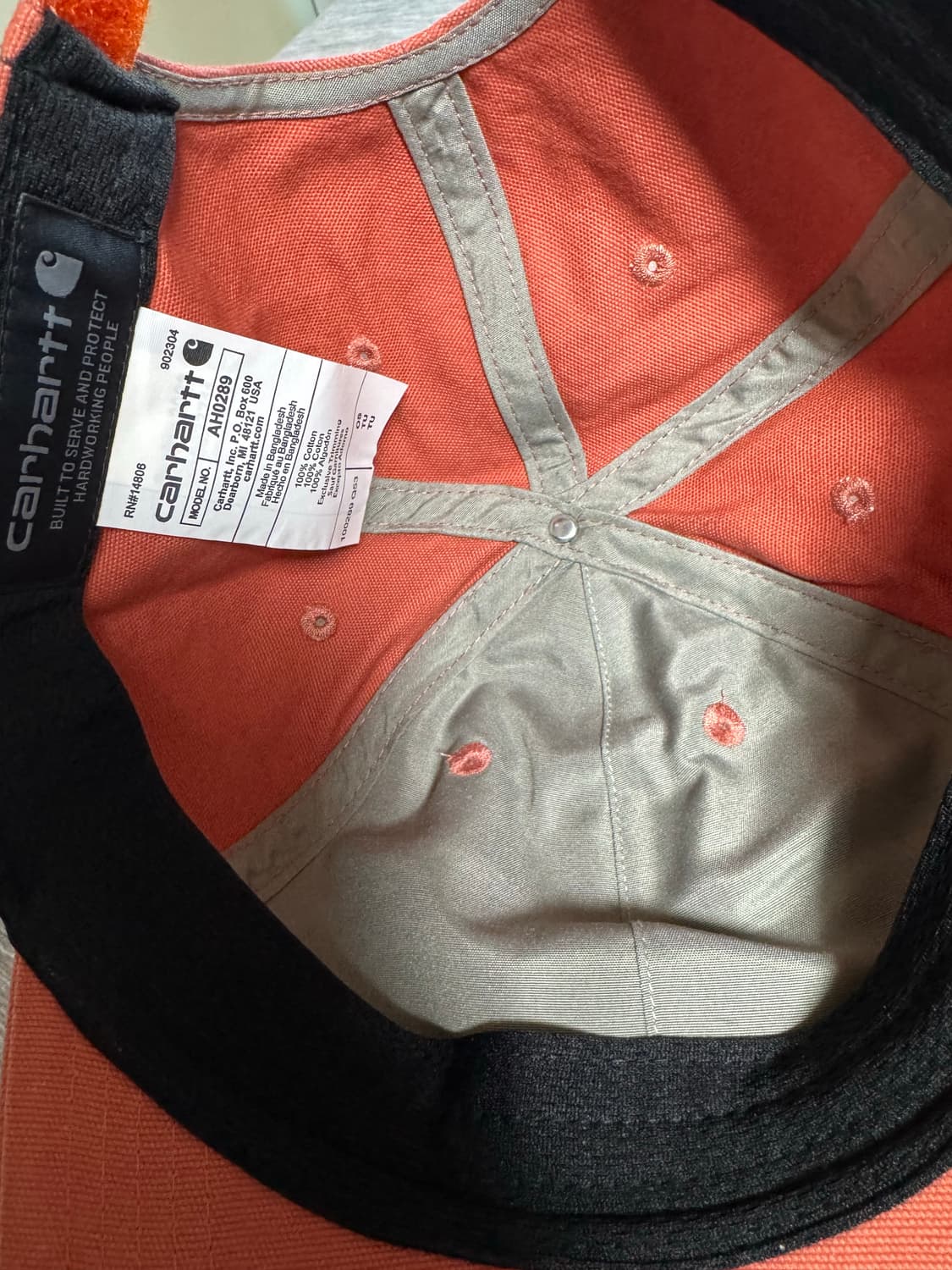 칼하트 오데사 볼캡  상품이미지7