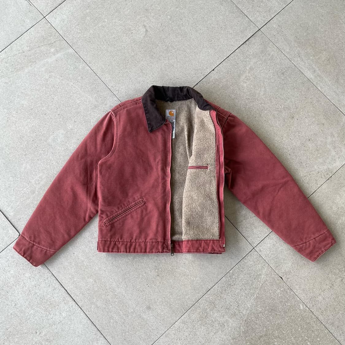 Vintage Carhartt WJ097 VRS Lined Detroit 상품이미지2