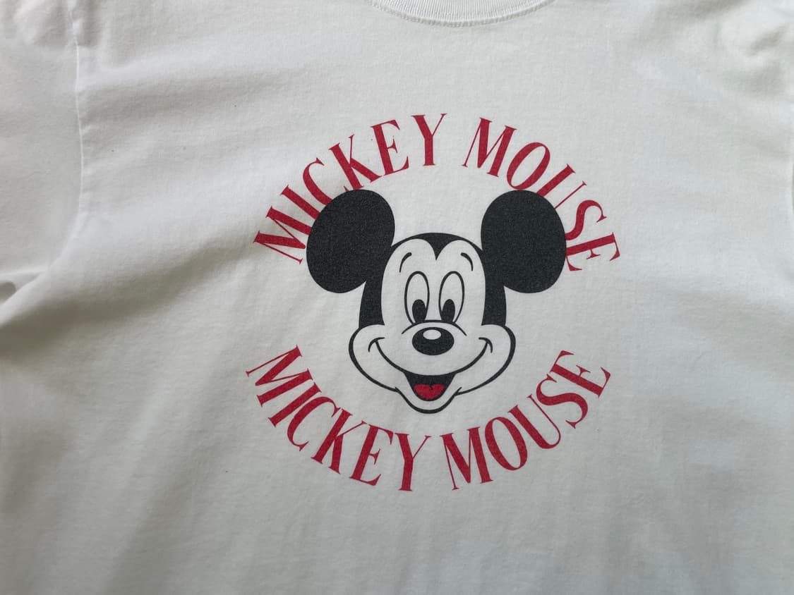 빈티지 disney 디즈니 미키마우스 반팔티셔츠  상품이미지3