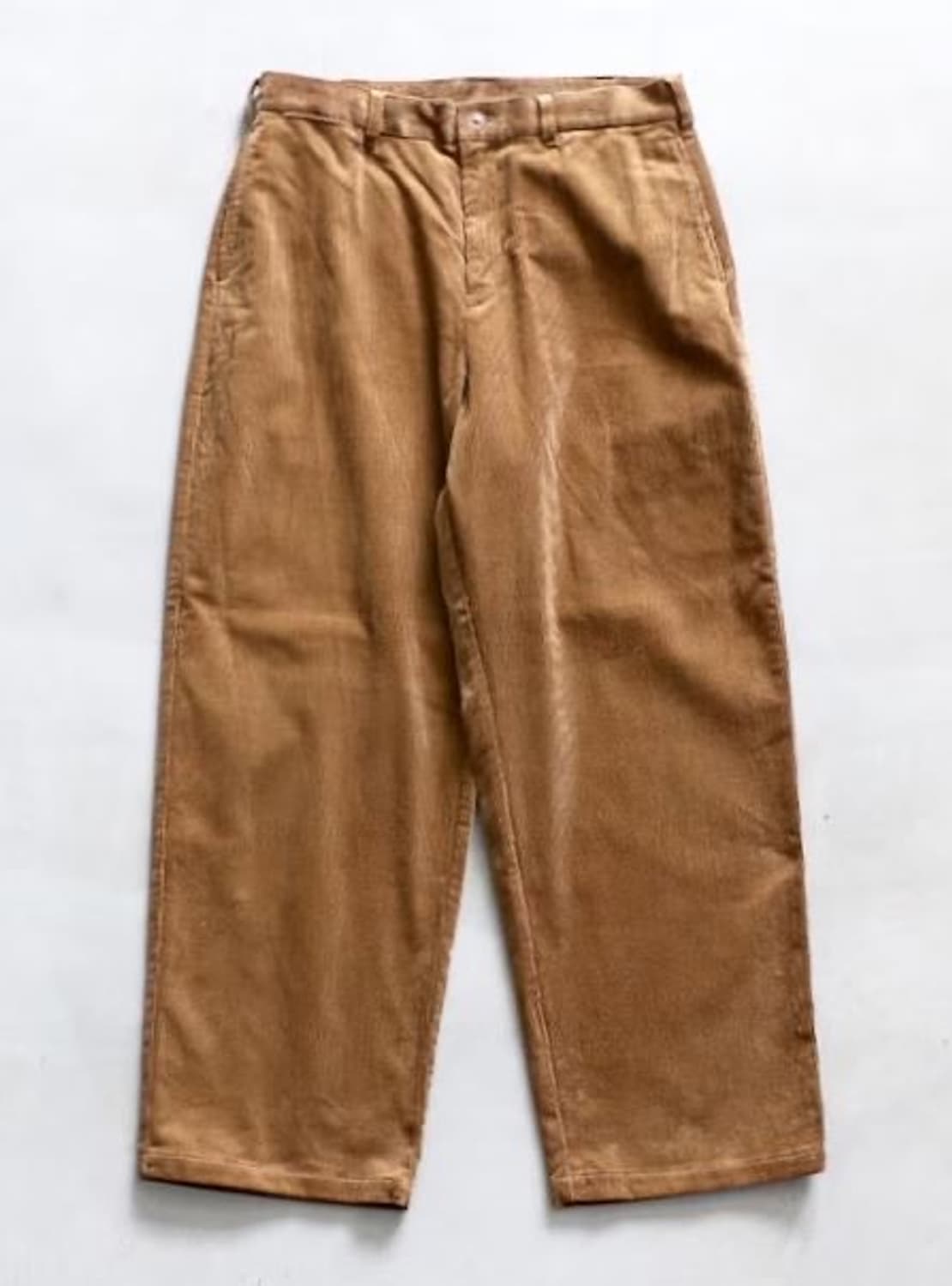 MODMNT 와이드 코듀로이 팬츠 베이지 L 상품이미지1