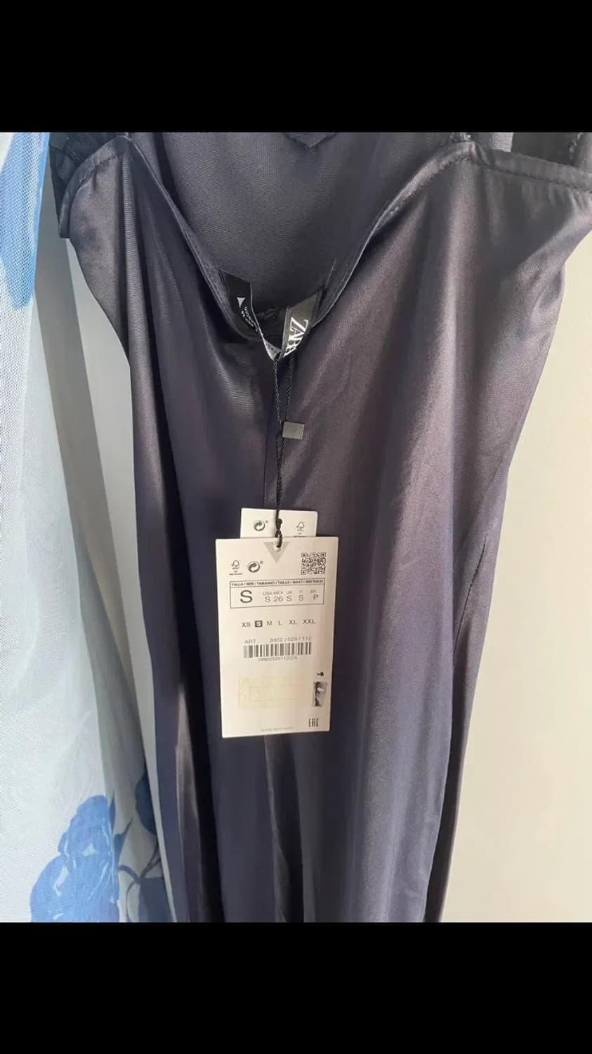 Zara 프린티드 툴레 드레스 상품이미지5