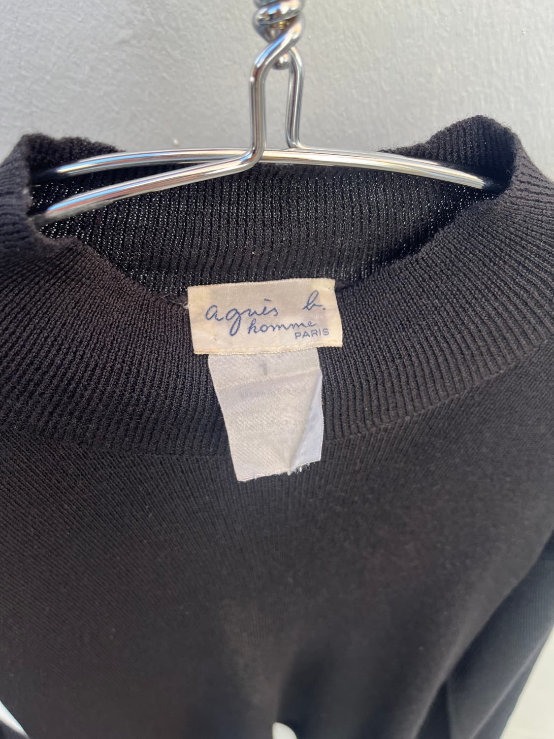 90s Agnes.B Homme 터틀넥 롱 슬리브  상품이미지5