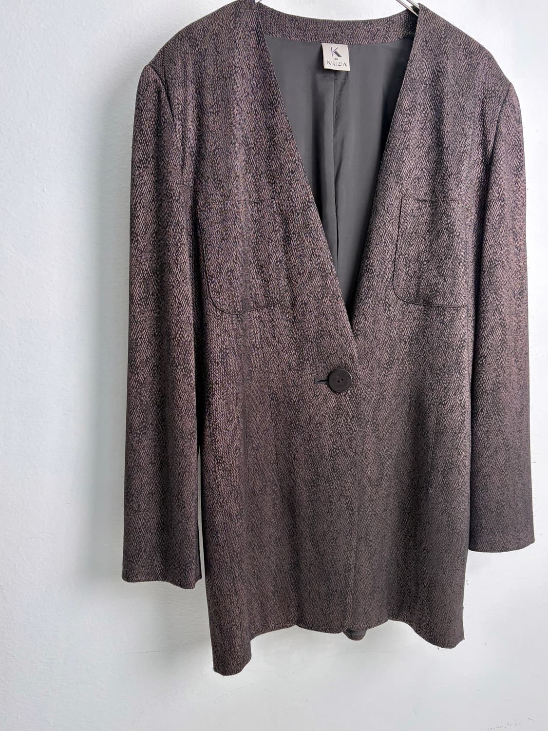 크리지아 블레이저 fabric from Italy 상품이미지3