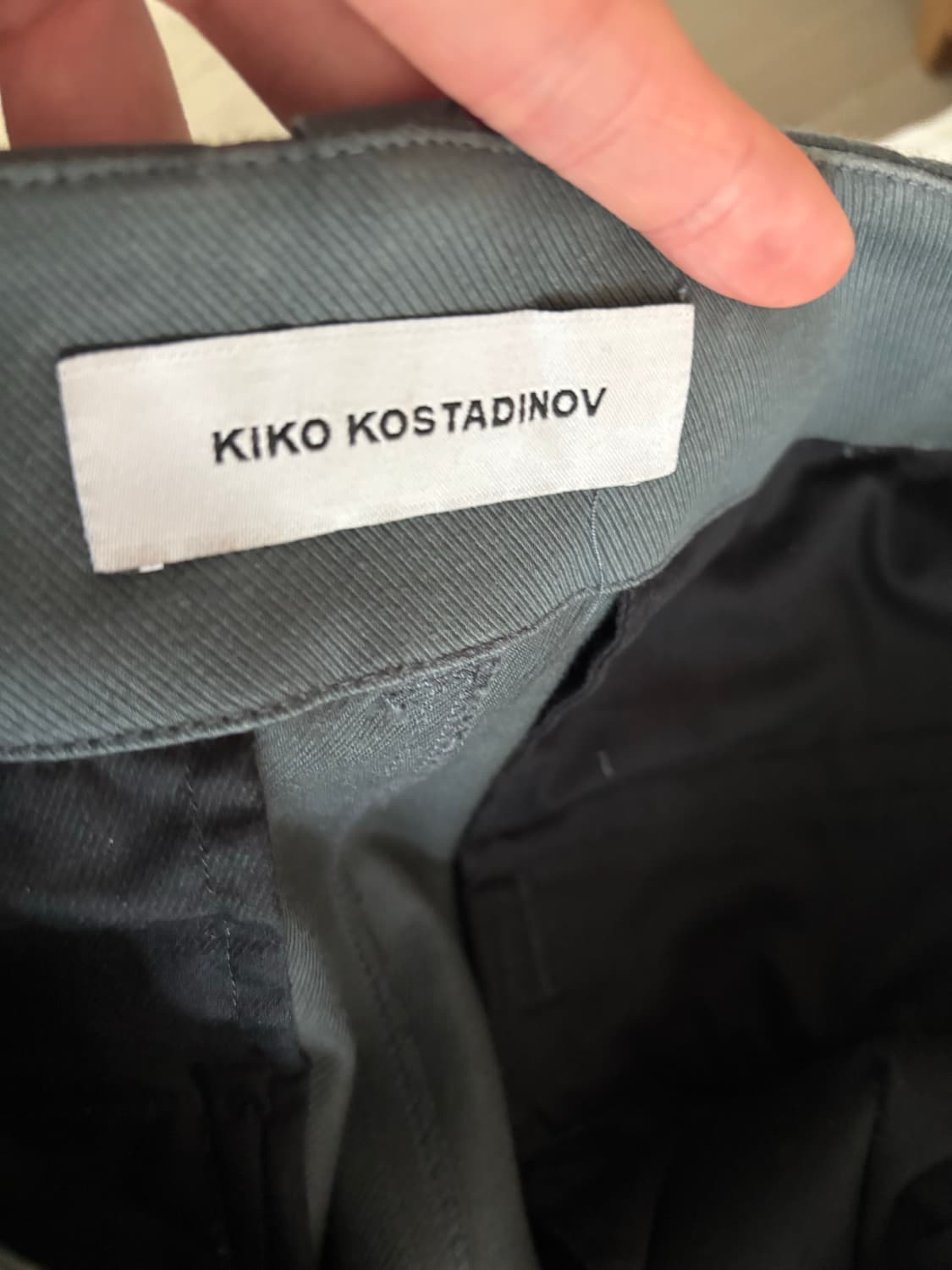 [50] 키코 코스타디노브 kk 빈드라 카고 밀스톤 그레이 팬츠 상품이미지6