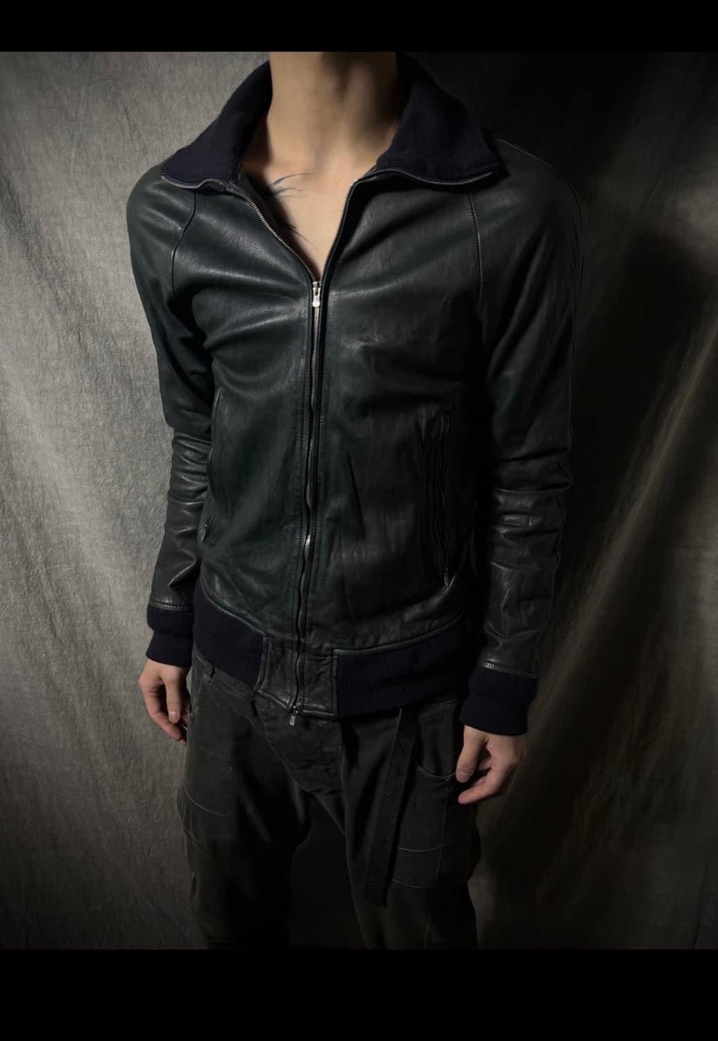 The viridi anne leather jacket 상품이미지1