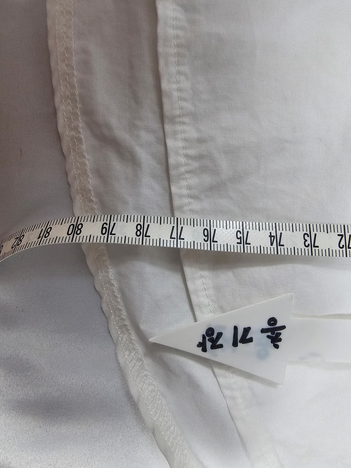 아미화이트반팔셔츠 상품이미지6