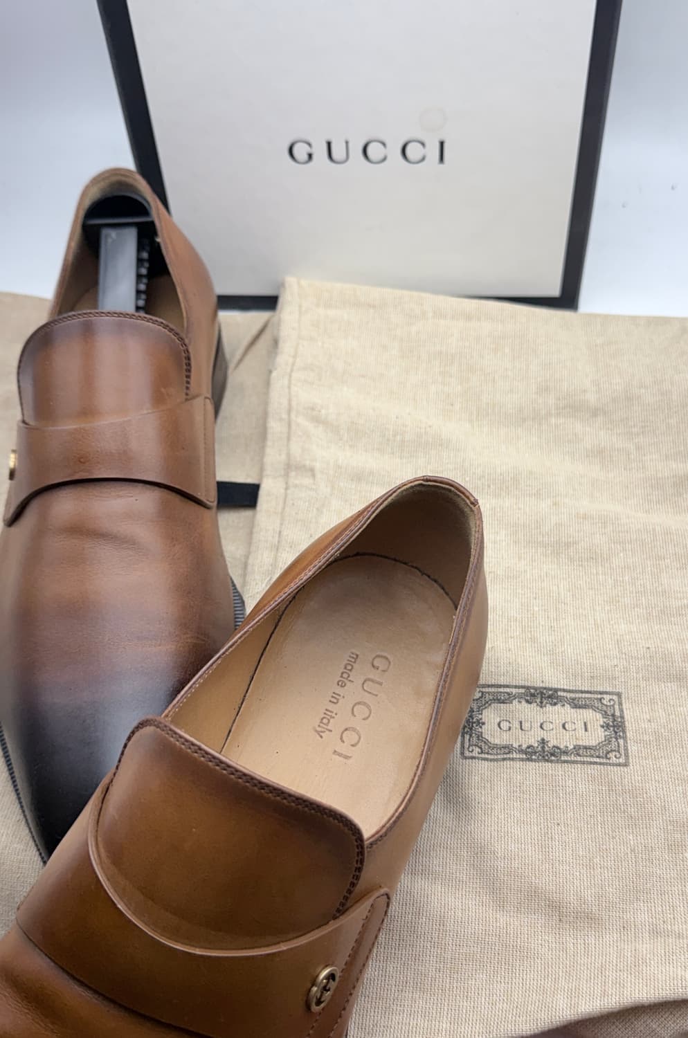 정품)구찌구두265 상품이미지9