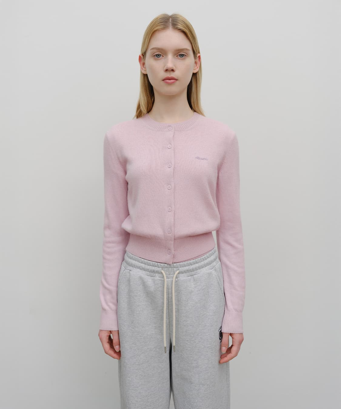 마리떼 프랑소 저버 가디건 반팔 니트 셋업 상품이미지2