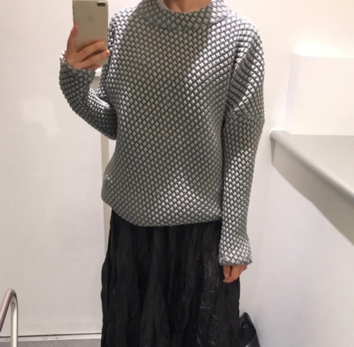 이세이미야케 버블 3D 디자인 탑 상품이미지1