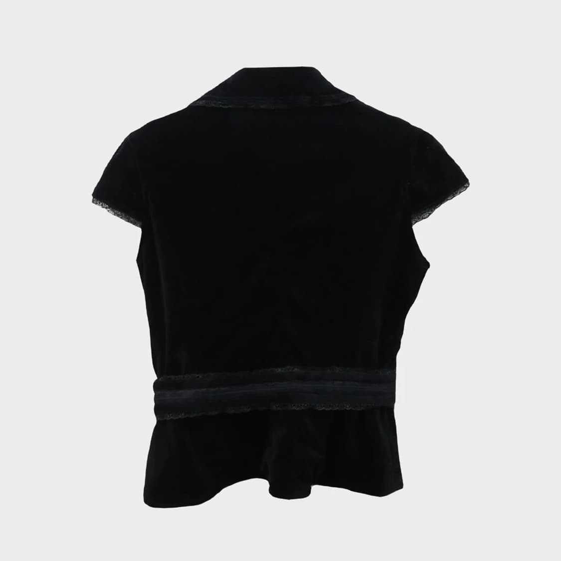 [미사용품] JASPER 히메갸루  벨벳 베스트 62099 상품이미지2