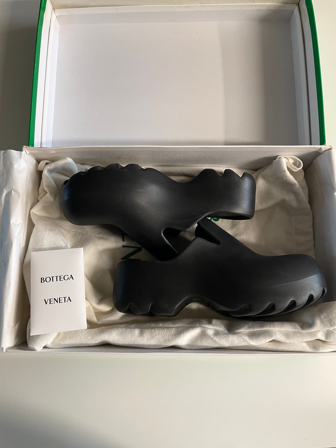 보테가 베네타 클로그 블랙 36 (235) 상품이미지5