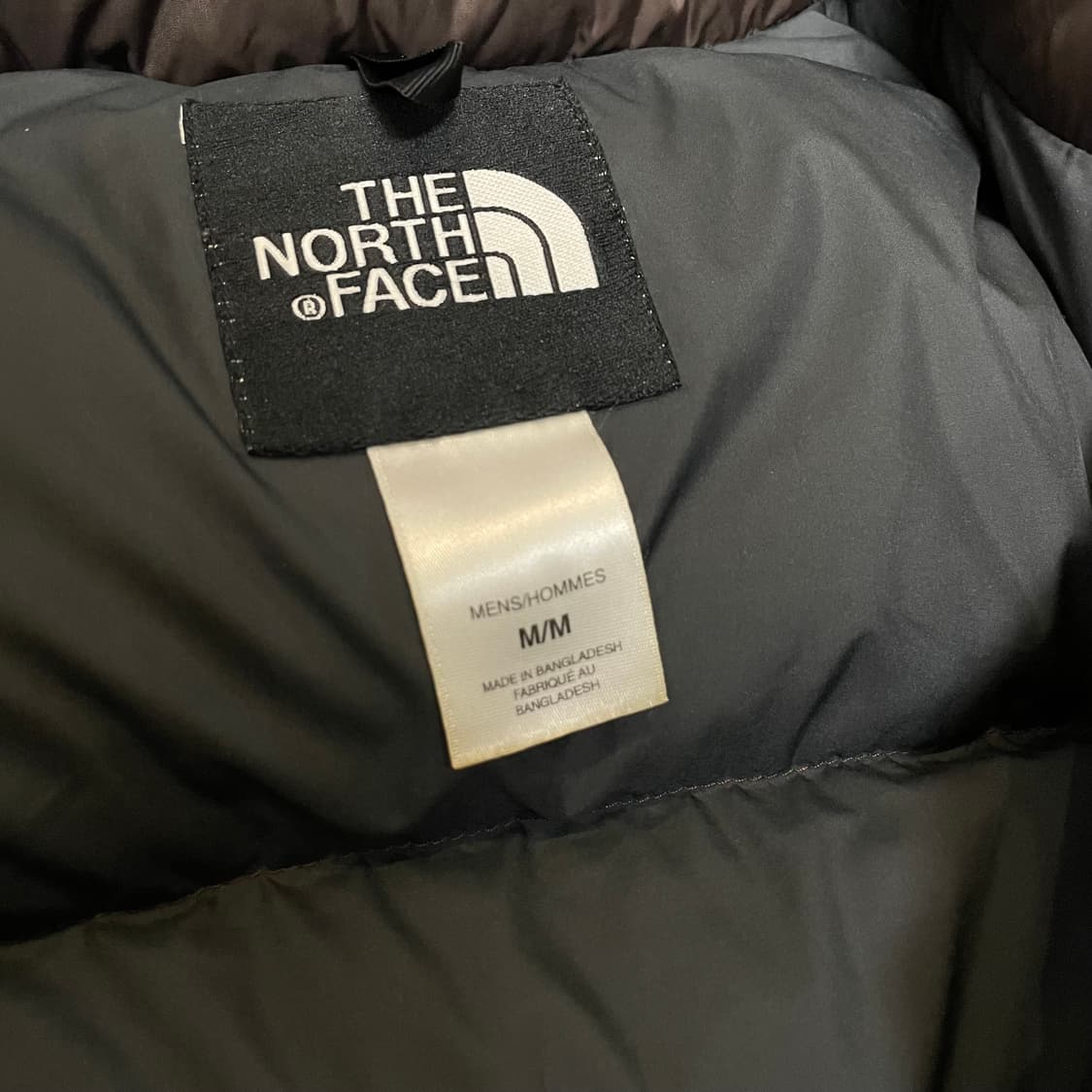 [M] 노스페이스 센터로고 무광 브라운 700 눕시 패딩 상품이미지4