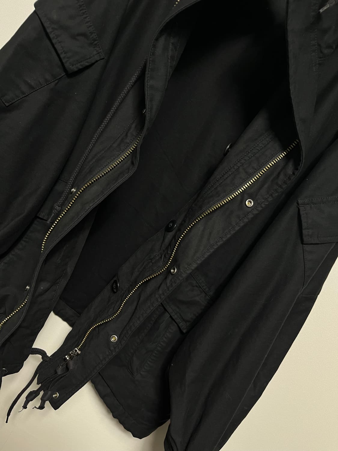 빔즈 BEAMS 야상 자켓 블랙 L 상품이미지4