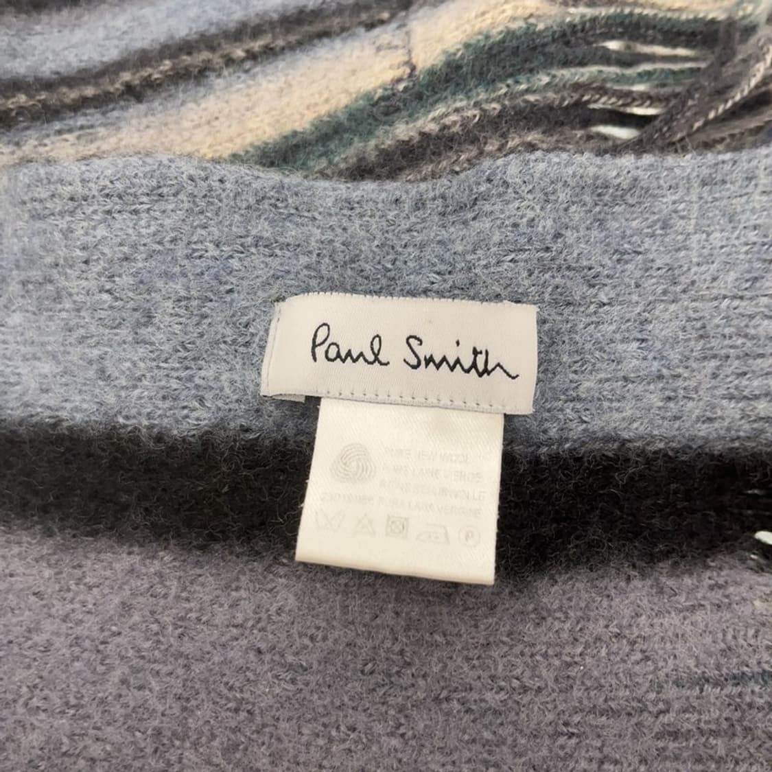 폴스미스 모던시크 캐주얼 멀티컬러 스트라이프 목도리 C08193 상품이미지4