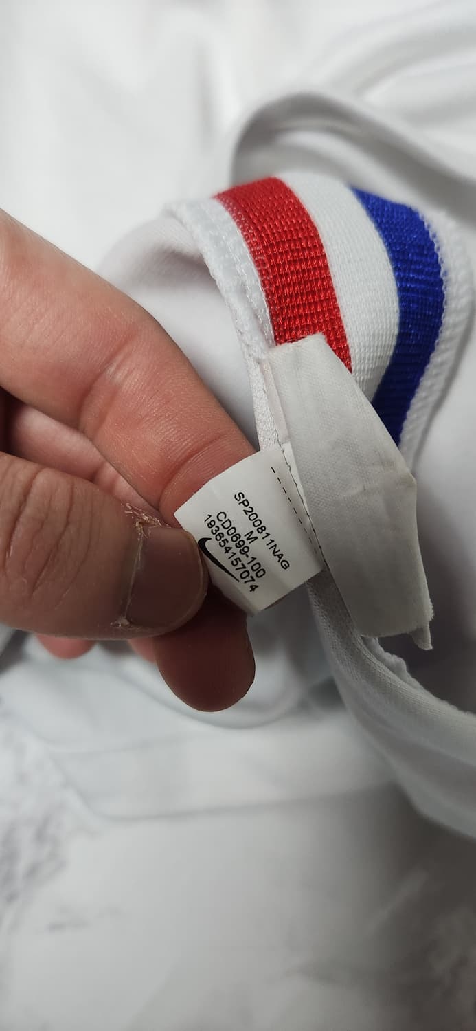 나이키 프랑스 국대 20-22 축구 유니폼 반팔  상품이미지5