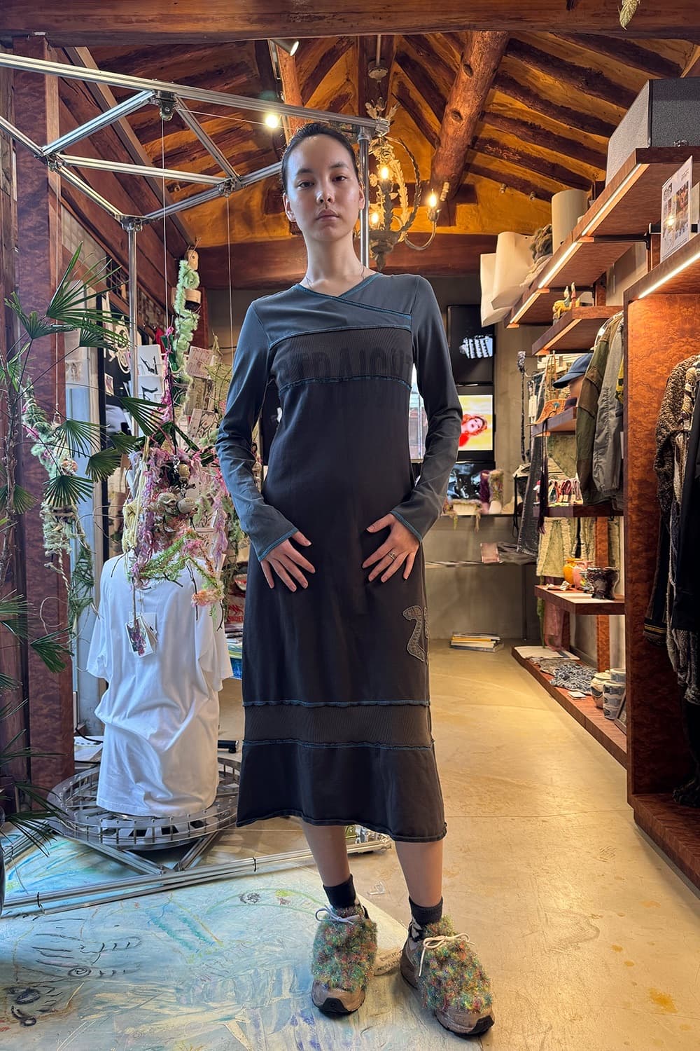 Cop Copine dress “Straight 23” Blue 상품이미지2