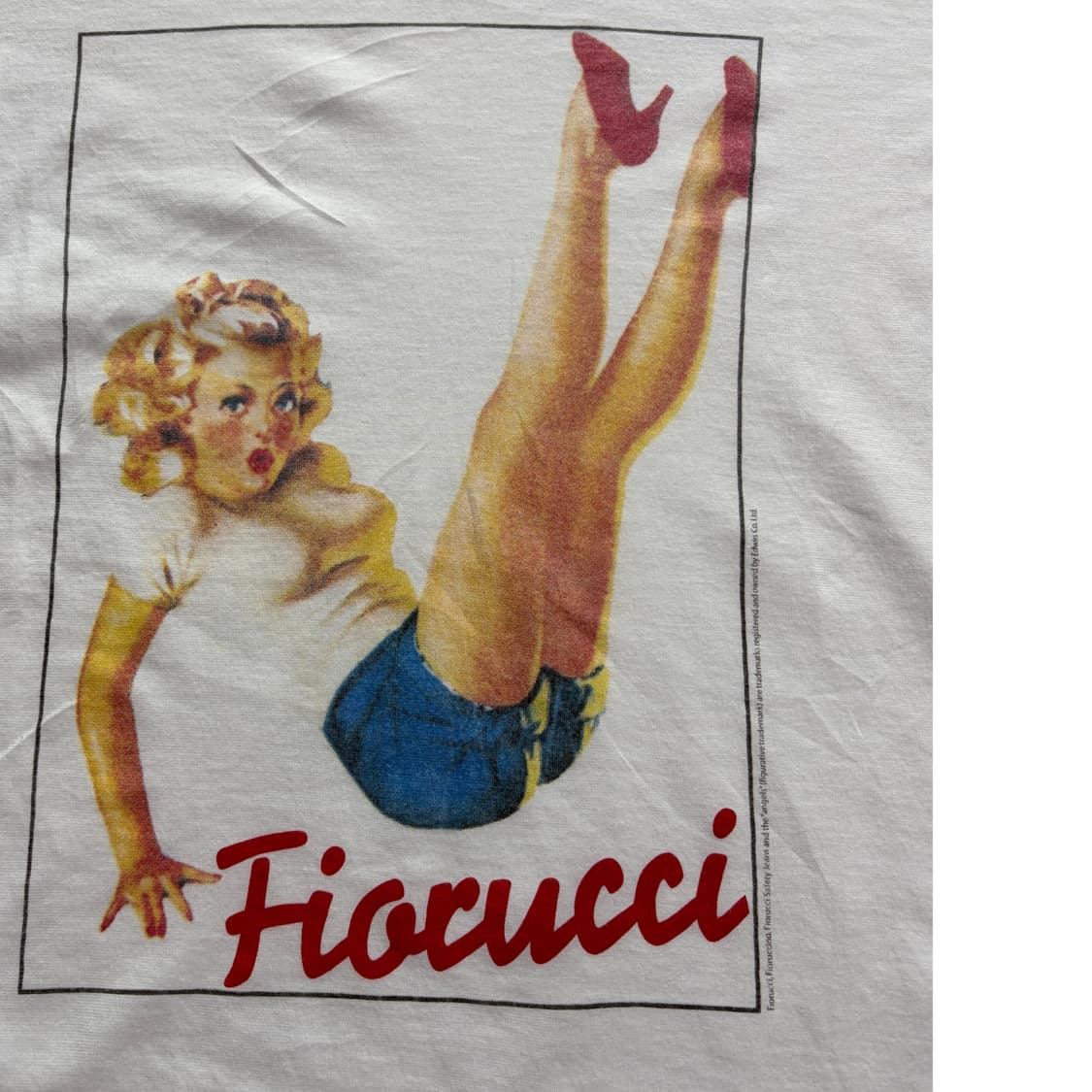 00s 돌체앤가바나 피오루치 핀업걸 티셔츠 상품이미지3