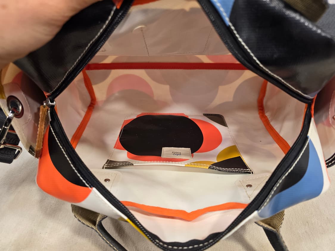 올라카일리 orla kiely 패턴 토트백 겸 크로스백 상품이미지6