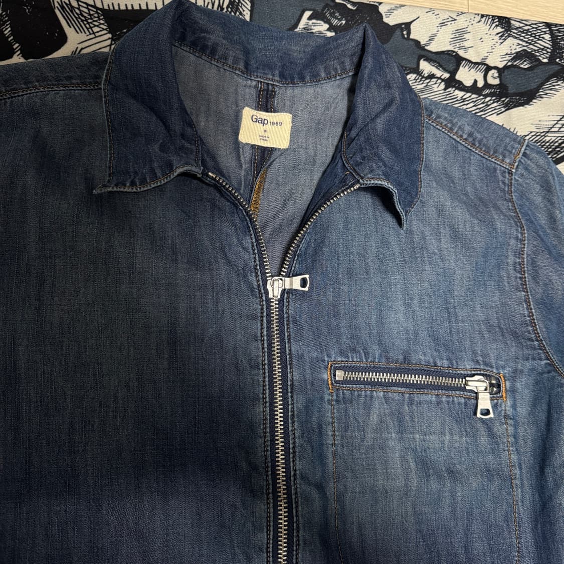 GAP 갭 데님 점프수트 S사이즈  상품이미지2