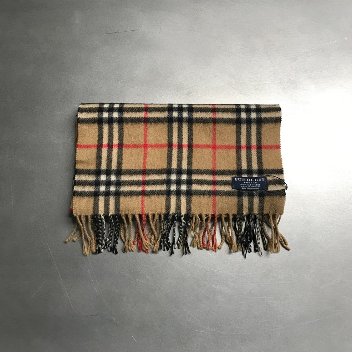 버버리 정품 캐시미어 머플러 베이지 상품이미지1