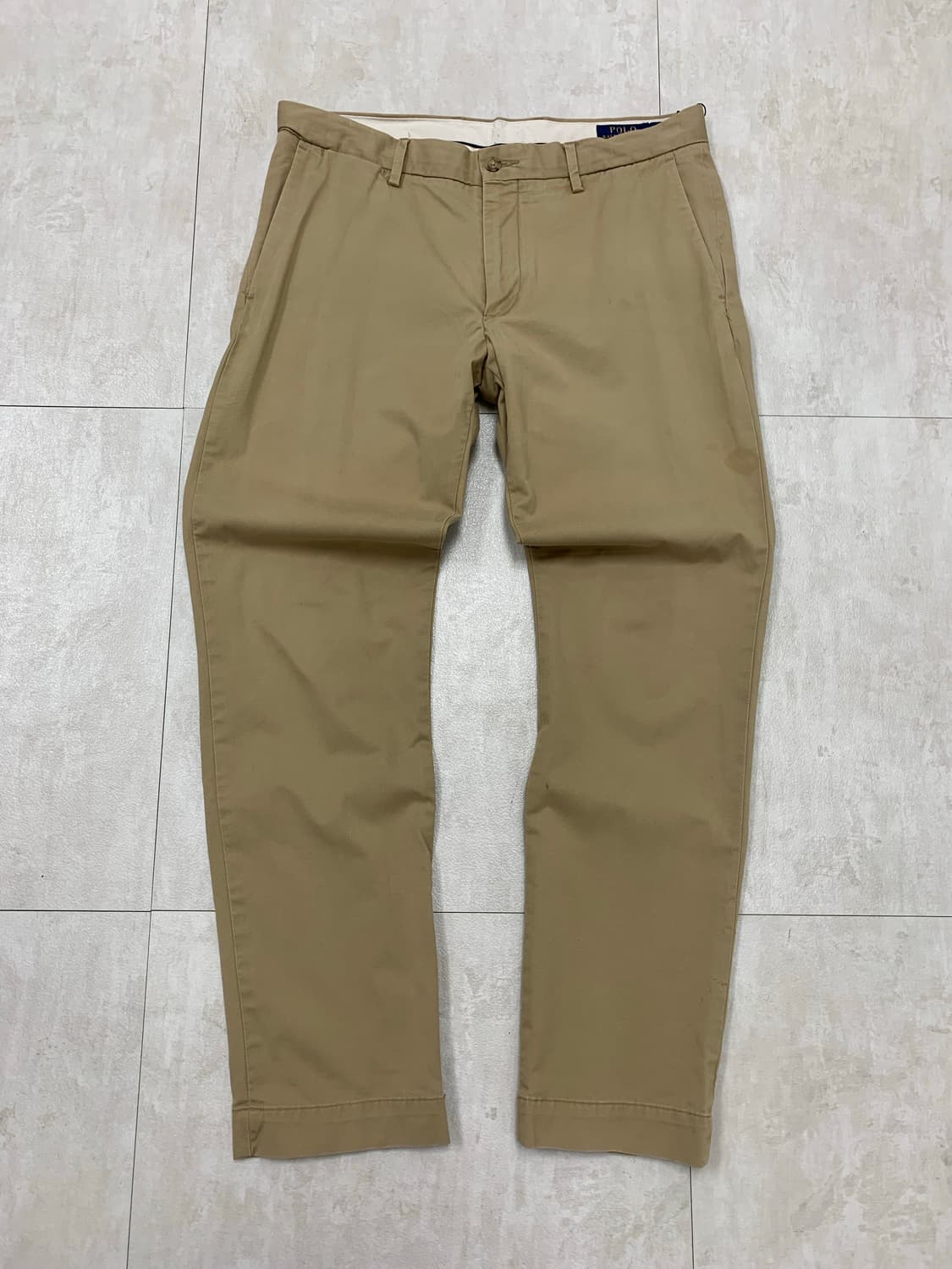 폴로 랄프로렌 베이지 코튼 팬츠 #352 상품이미지1