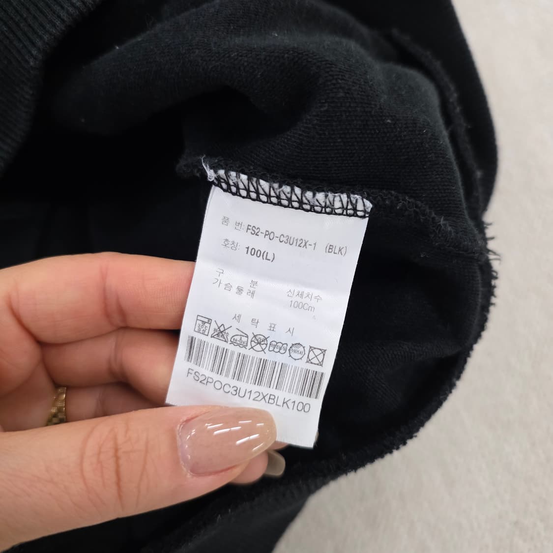 [L] 휠라 양아지 꿀호떡 후드티 0219J 상품이미지4