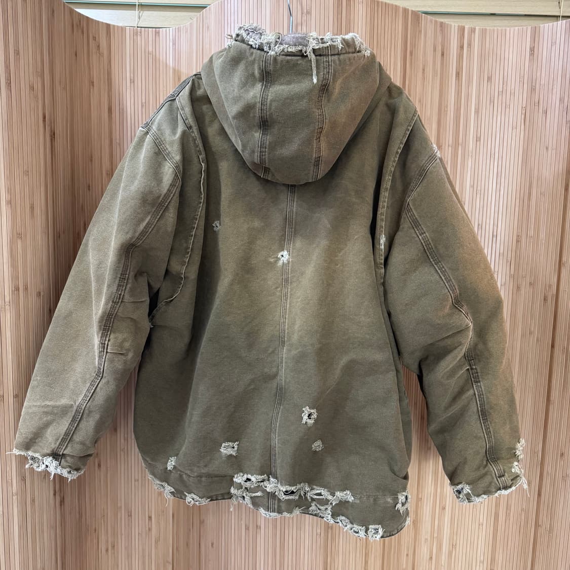 빈티지 칼하트 디스트로이드 자켓 상품이미지4