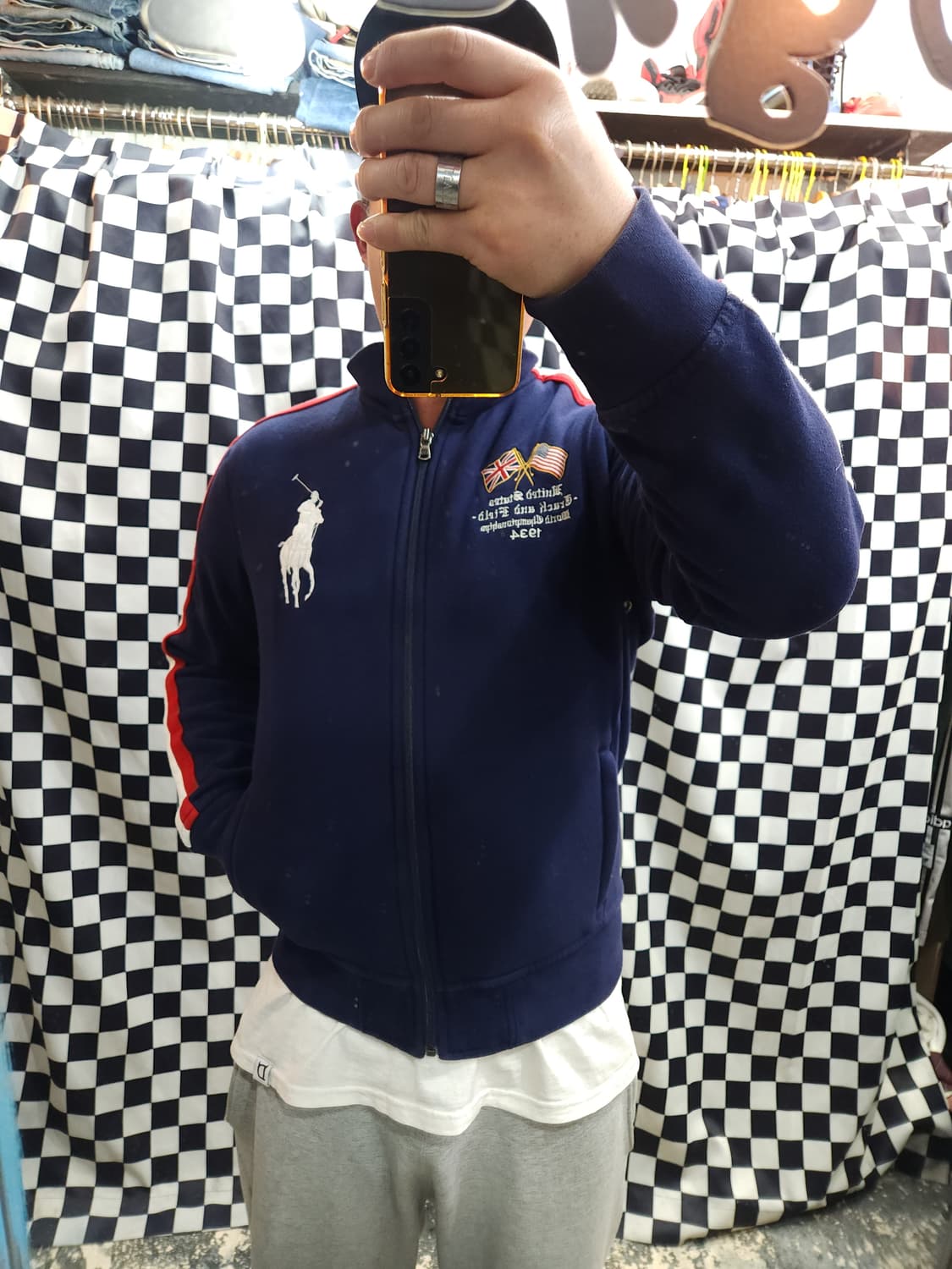 폴로 랄프로렌 usa 빅포니 트랙 엔 필드 집업 자켓

 상품이미지9