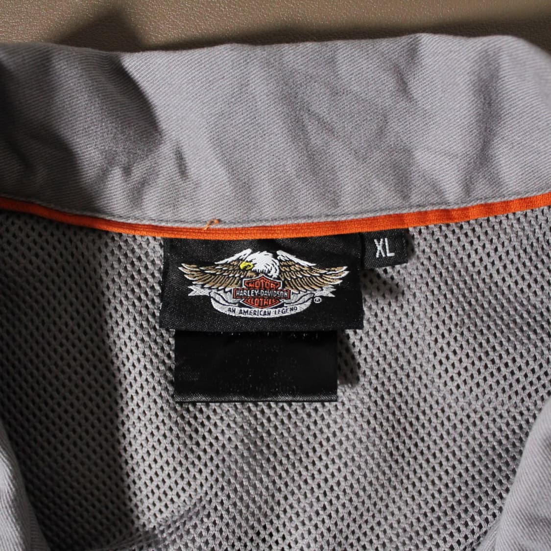 Harley-Davidson 할리데이비슨 빅쉴드 자수 반팔 워크 셔츠  상품이미지4