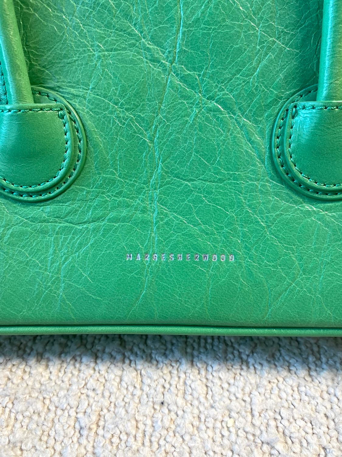 [마지셔우드] 스몰숄더백 그린 상품이미지3