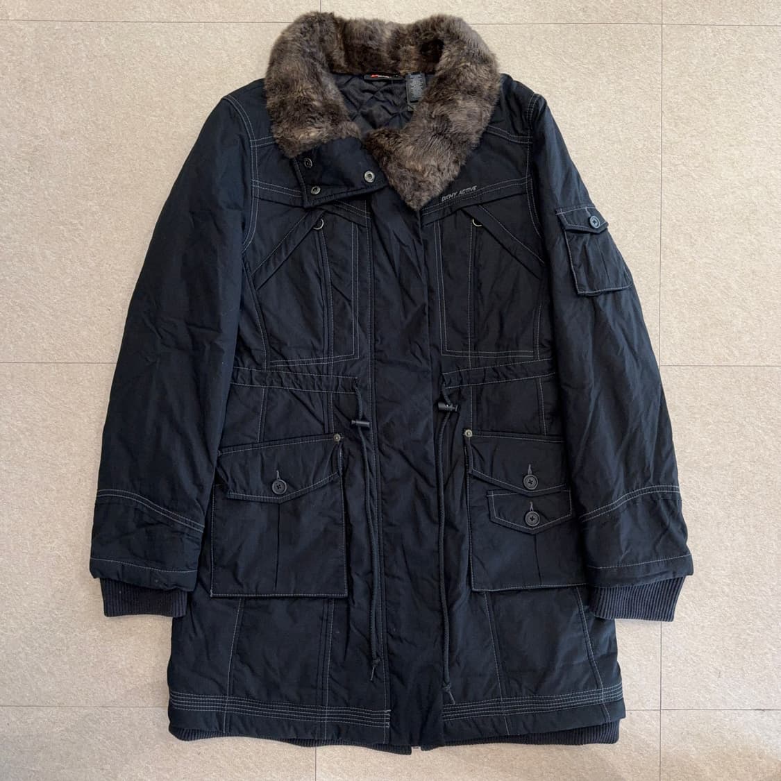 DKNY ACTIVE 퍼 야상 자켓 상품이미지1