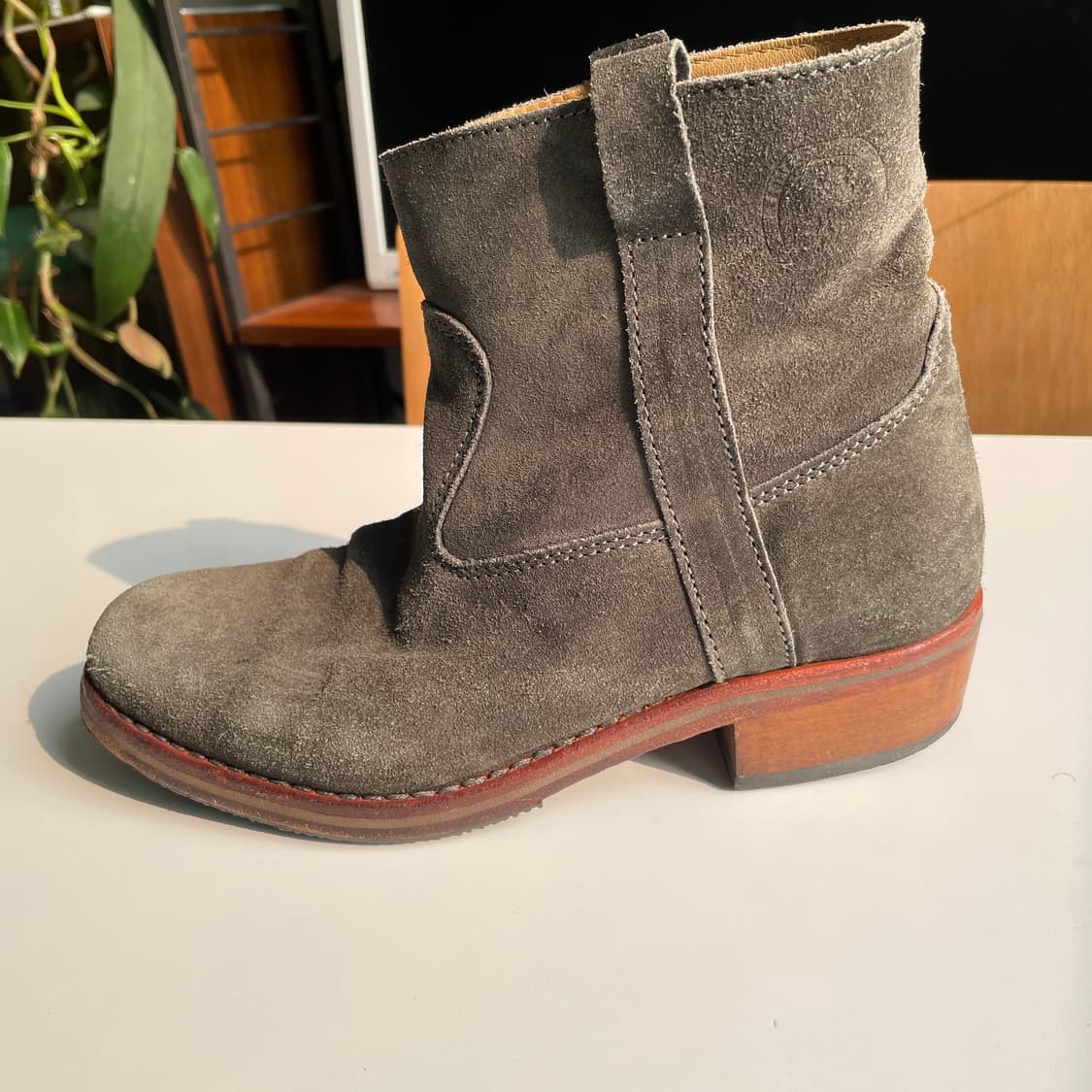 La Botte Gardiane Suede 1/2 Boots 상품이미지4