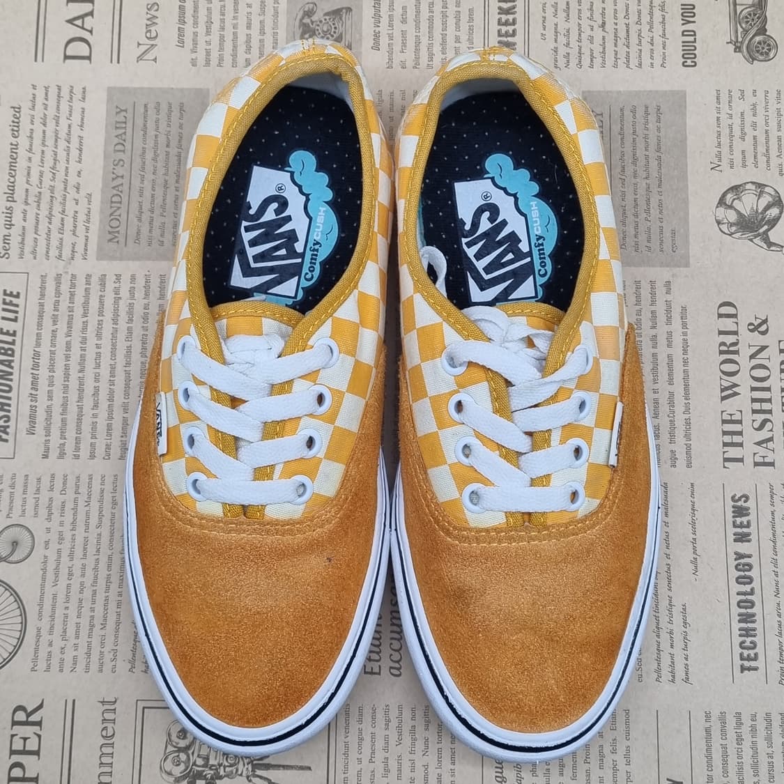 반스 컴피쿠시 체커보드 여성스니커즈225 상품이미지2