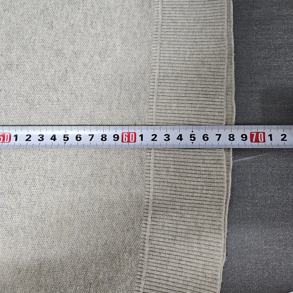 95 SYSTEM 시스템옴므 아이보리 컬러 블록 니트 상품이미지6