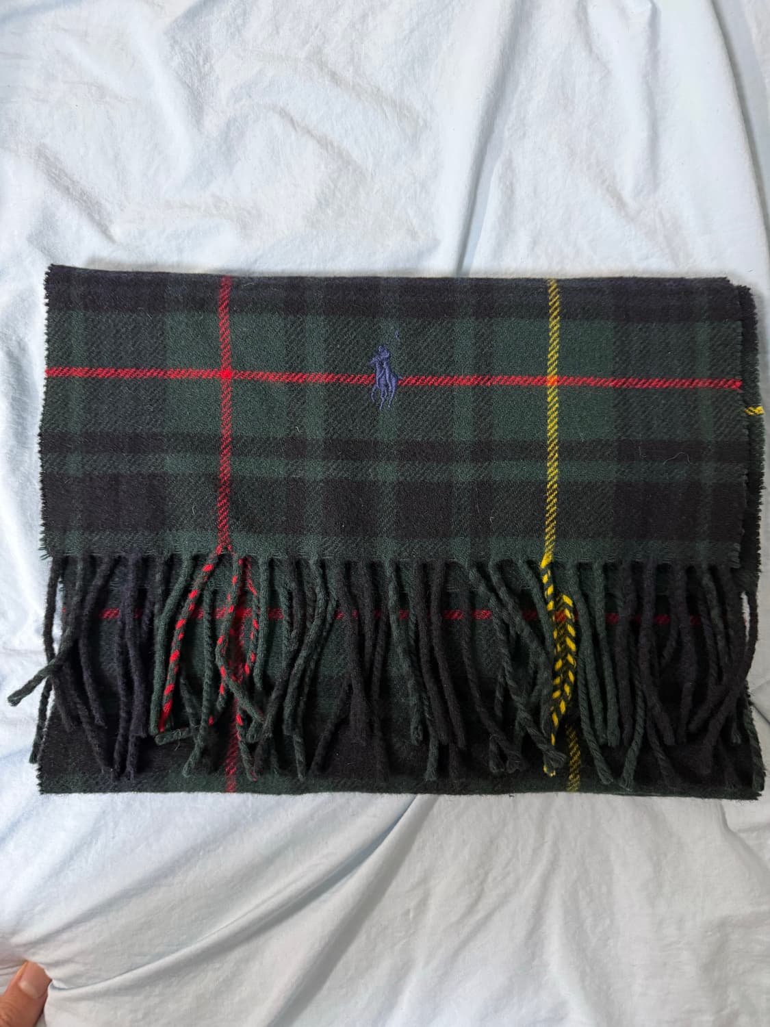 폴로 타탄체크 머플러 상품이미지1