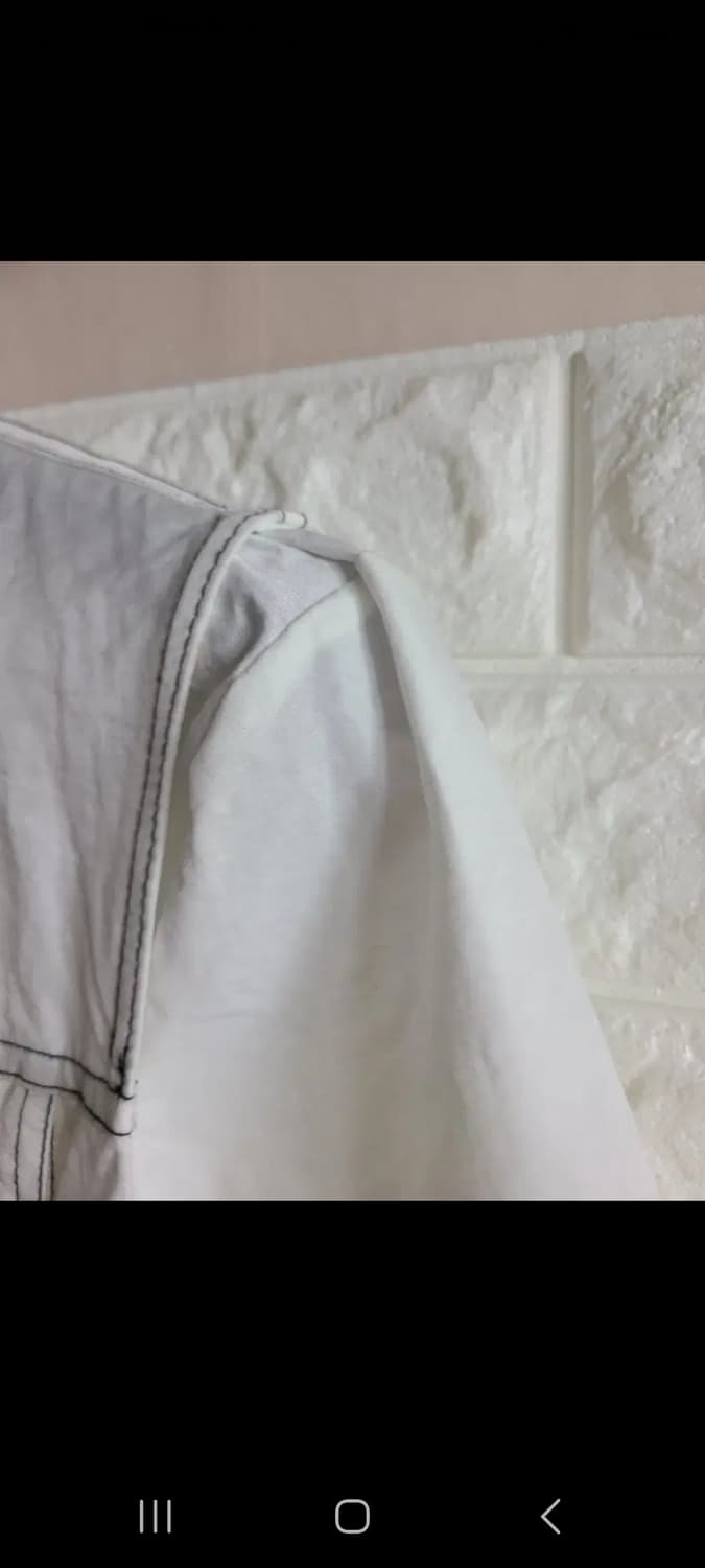 [수61]31.Fashion 화이트 셔츠 자켓 상품이미지5