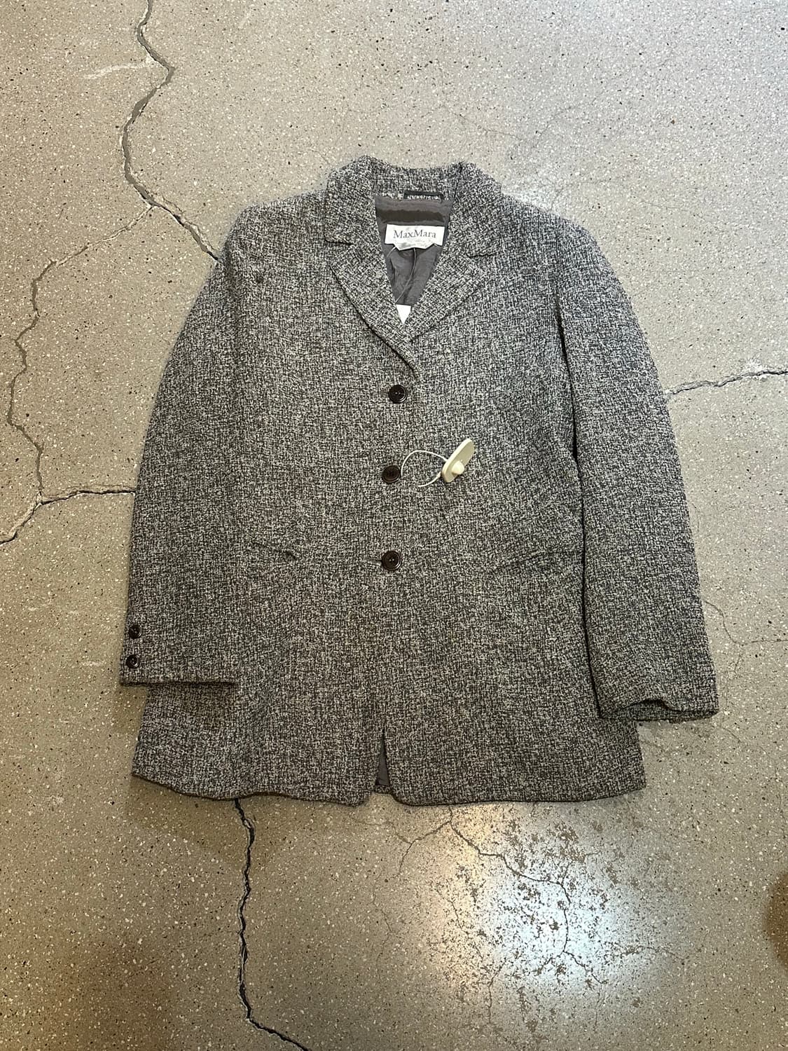 MAXMARA 막스마라 그레이 블레이져자켓 상품이미지3