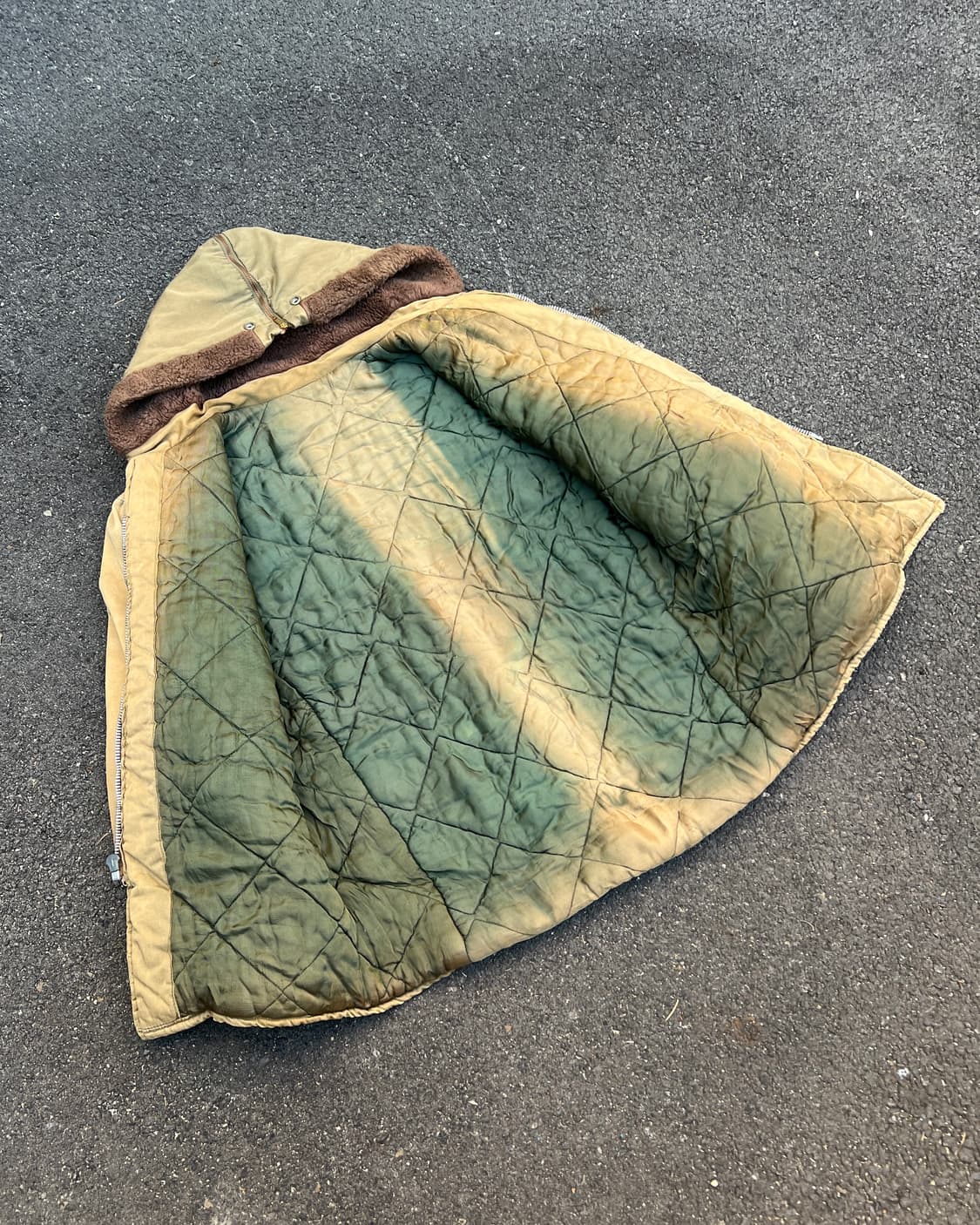 [L] 70s 선페이드 밀리터리 파카 상품이미지8